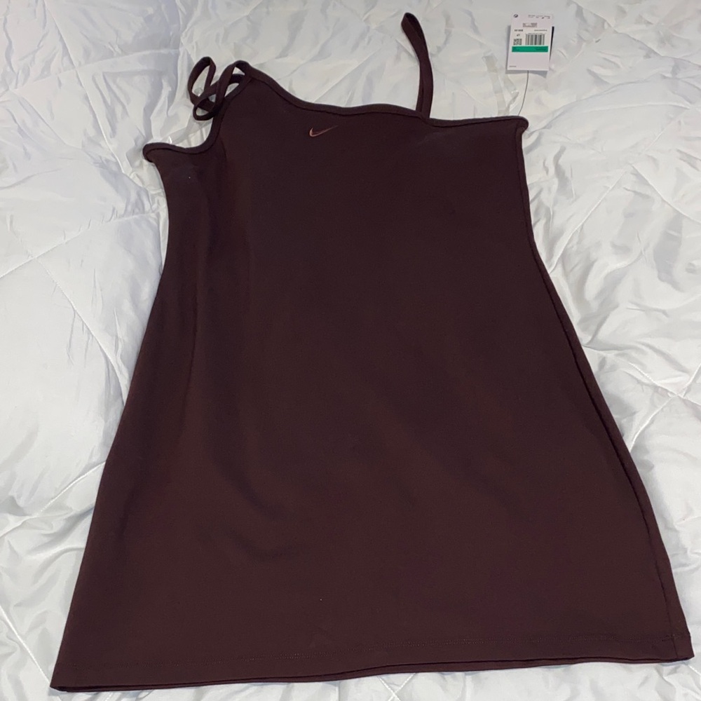 Nike Chocolate Brown Slip Dress